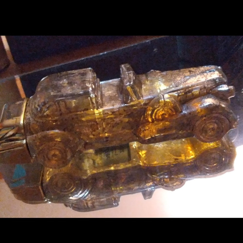Avon Brown Glass Accents Decor